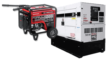 Equipment Rentals | Generators